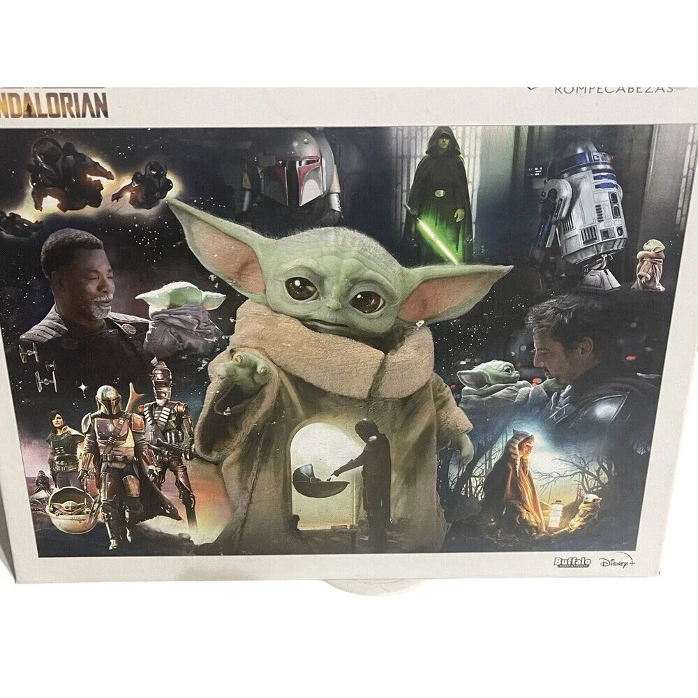 Star Wars Grogu's Journey Mandalorian 2000 P Puzzle Brand Buffalo Games
